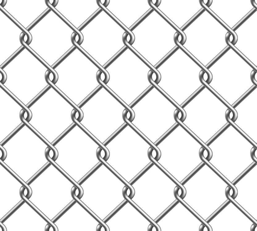 Galvanized chainlink